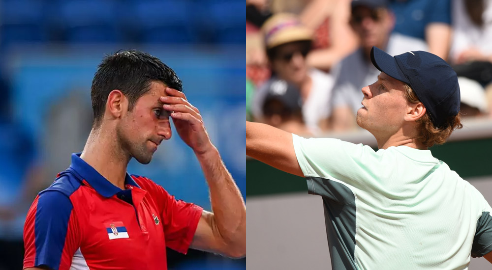 Novak Djokovic und Jannik Sinner gehen als Nummer 1 und 2 ins Turnier