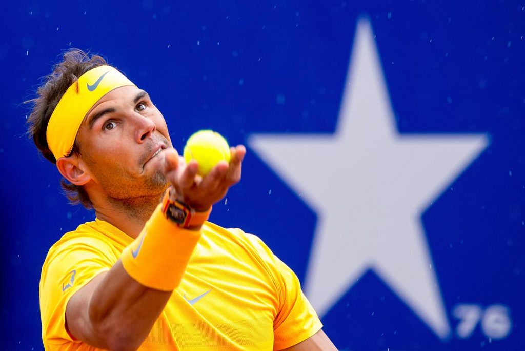 Wie immer genügsam: Rafael Nadal.